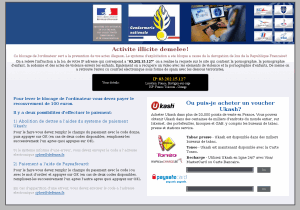 faux Virus "Gendarmerie Nationale" - Virus "Hadopi" - Virus "Interpole" - Virus "SACEM"... Nous vous dépannons rapidement. Nous éliminons de votre ordinateur ce virus, ransomware, et vérifions l'intégrité complète de votre ordinateur.